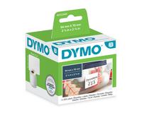 Etichetta Dymo 99015 (S0722440) - Nero su bianco (54 mm x 70 mm)