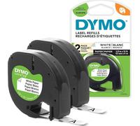 Dymo 12mm letratag paper tape nastro per etichettatrice