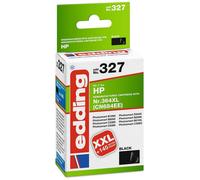 Originale edding Inchiostro Cartuccia 327 Nero per HP 364XL Photosmart B109A