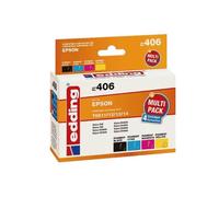 Originale edding Inchiostro Cartuccia 406 per Epson T0615 Stylus D68 D88 DX3800