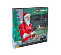 Originale Einhell Calendario dell’Avvento 2025 (24 utensili, inserti e cricchetto, taglio/misura, materiali resistenti, compatibile 1/4")