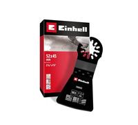 Originale Einhell raschietto flessibile 52 mm (acciaio al carbonio resistente, funzione di cambio rapido con dorso aperto, adatto ai multiutensili)