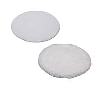 Kwb 2093095 set 2 cuffie Ø 250 mm in cotone e sintetico per lucidatrice Einhell