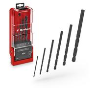 Originale Einhell set di 6 Ø2-8 mm Set di punte da trapano in metallo da 6 pezzi