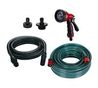 Originale Einhell Set di accessori per pompe di superficie (7 pezzi, accessori per lato aspirazione e scarico, incl. tubo per acqua, unità di aspirazione, 2 adattatori, lancia da giardino)
