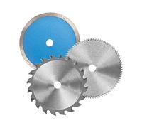 Einhell 4502128 set 6 lame per mini sega circolare ø85x10mm per piastrelle legno