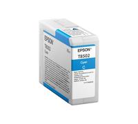 ORIGINALE Epson Cartuccia d'inchiostro ciano C13T850200 T8502 80ml
