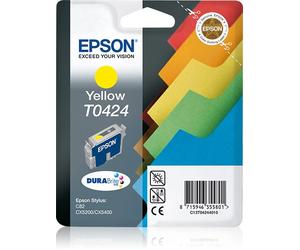 ORIGINALE Epson Cartuccia d'inchiostro giallo C13T04244010 T0424 16ml