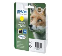 ORIGINALE Epson Cartuccia d'inchiostro giallo C13T12844012 T1284 225 pagine 35ml