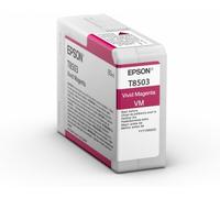 ORIGINALE Epson Cartuccia d'inchiostro magenta C13T85030N T8503 80ml