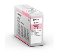 Epson c13t85060n cartuccia d'inchiostro 1 pz originale magenta chiaro vivido