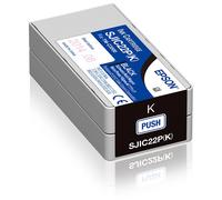 ORIGINALE Epson Cartuccia d'inchiostro nero C33S020601 SJIC22P-K 326ml