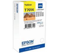 ORIGINALE Epson Cartuccia d'inchiostro giallo C13T70144010 T7014 XXL ~3400 Pagin