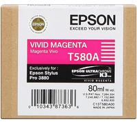 ORIGINALE Epson Cartuccia d'inchiostro magenta C13T580A00 T580A 80ml mod. C13T5