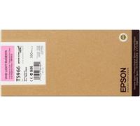 ORIGINALE Epson Cartuccia d'inchiostro magenta (chiaro) C13T596600 T5966 350ml c