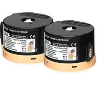 ORIGINALE EPSON Double Toner Cartridge Pack 2 X 2.5K Nero