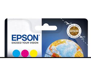 ORIGINALE EPSON Globe Singlepack Colori 267 Ink Cartridge Ciano, Magenta, Giallo