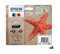 ORIGINALE EPSON Multipack 4-Coloris 603 Ink Nero, Ciano, Magenta, Giallo