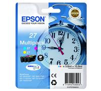 ORIGINALE Epson Multipack ciano / magenta / giallo C13T27054012 27 3 Cartucce colore: T2702 + T2703 + T2704