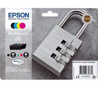 ORIGINALE Epson Multipack nero / ciano / magenta / giallo C13T35864010 35 mod.