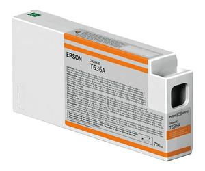 ORIGINALE EPSON Singlepack Orange T636A00 Ultrachrome Hdr 700 Ml Arancione