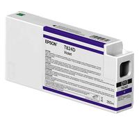 ORIGINALE EPSON Singlepack Violet T824D00 Ultrachrome Hdx 350Ml Viola