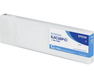ORIGINALE EPSON Sjic26P: Ink Cartridge For Colorworks C7500 Ciano