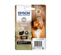 ORIGINALE EPSON Squirrel Singlepack Grey 478Xl Claria Photo Hd Ink Grigio