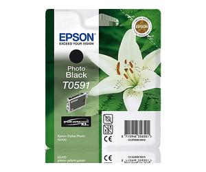 ORIGINALE EPSON T0591 Nero per foto