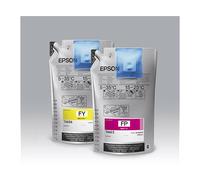 ORIGINALE EPSON Ultrachrome Ds Flourescent Pink T46D540 (1Lx2) Rosa