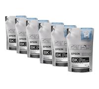 ORIGINALE EPSON Ultrachrome Ds T741100 (1Lx6Packs) Nero