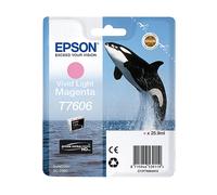 ORIGINALE EPSON Vivid Magenta Chiaro T7606 Magenta chiaro vivido