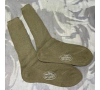 Originale Esercito Britannico WW2 Nuovo Vecchia Serie Agenti Lana Cachi Calzini