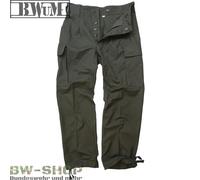 ORIGINALE ESERCITO TEDESCO BWuM MOLESKINHOSE BW FELDHOSE MOLESKIN CACCIA ESER...