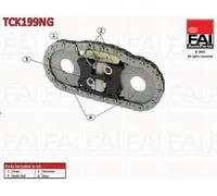 Kit catena distribuzione Simplex TCK199NG FAI AutoParts per IVECO FIAT