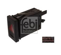 Originale Febi 44701 Pericolo Avvertimento Lampeggiante per VW Passat 3B2