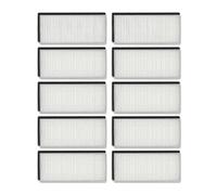 Originale Filtro Hepa, spazzola laterale, filtro primario, copertura spazzola, compatibile con Ecovacs Deebot N79S N79 Parti per aspirapolvere(10pcs Filter)