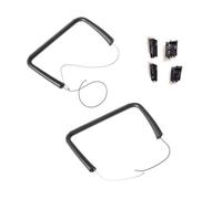 ORIGINALE for DJI Phantom 4 Pro OBSIDIAN EDITION Parte - Carrello di atterraggio sinistro destro con copertura antenna cavo bussola Drone(Left Rightwith Cover)