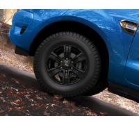 Originale Ford Ranger Cerchi in lega 17" Design 6 razze, Panther Black 2019-2022