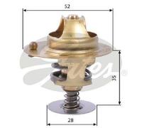 Originale GATES Termostato Liquido Refrigerante TH14178G1 per Honda Rover