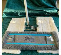 Originale Ha-Ra Bodenexpress Con Bodenfaser Bianco Lungo, Corto, Asciugare