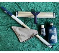 Originale Ha-Ra Fensterreinigungsgerät 38 CM 1m Asta Rollfix 500ml Detergente