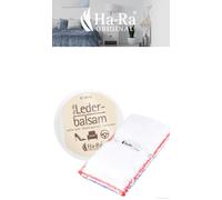 Originale Ha-Ra Hans Raab Balsamo per Pelle / Cura 180 ML Con Lederpflegetuch