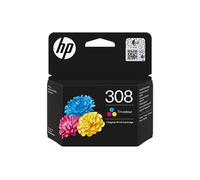 Originale HP 308 Cartuccia d'inchiostro (120 pagine) Ciano, Giallo, Magenta