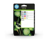 KIT 4 CARTUCCE ORIGINALI HP 953 NERO + COLORI - 6ZC69AE UFFICIALI HP