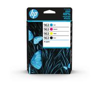 HP Confezione da 4 cartucce di inchiostro nero, ciano, magenta, giallo originali 963
