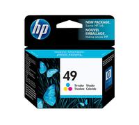Originale HP 49 Large Tri-Color Inkjet Print Cartridge 1 Pz Ciano, Magenta, Giallo