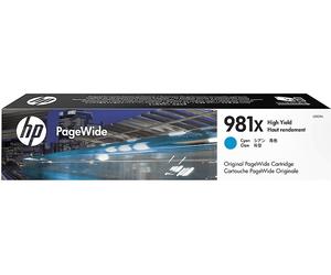 Originale HP Ad Alta Capacità 981X Pagewide Ciano