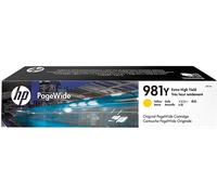 Originale HP Ad Altissima Capacità Pagewide 981Y Giallo
