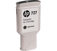 ORIGINALE HP Cartuccia d'inchiostro Nero (opaco) C1Q12A 727 300ml mod. C1Q12A 7
